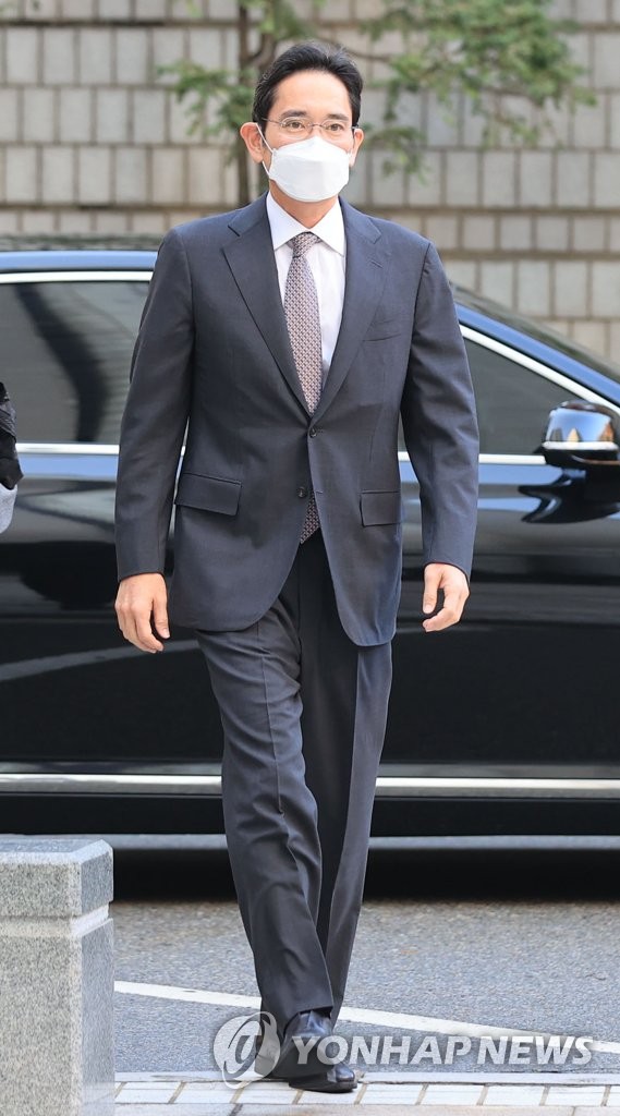 Samsung chief at court Samsung chief at court