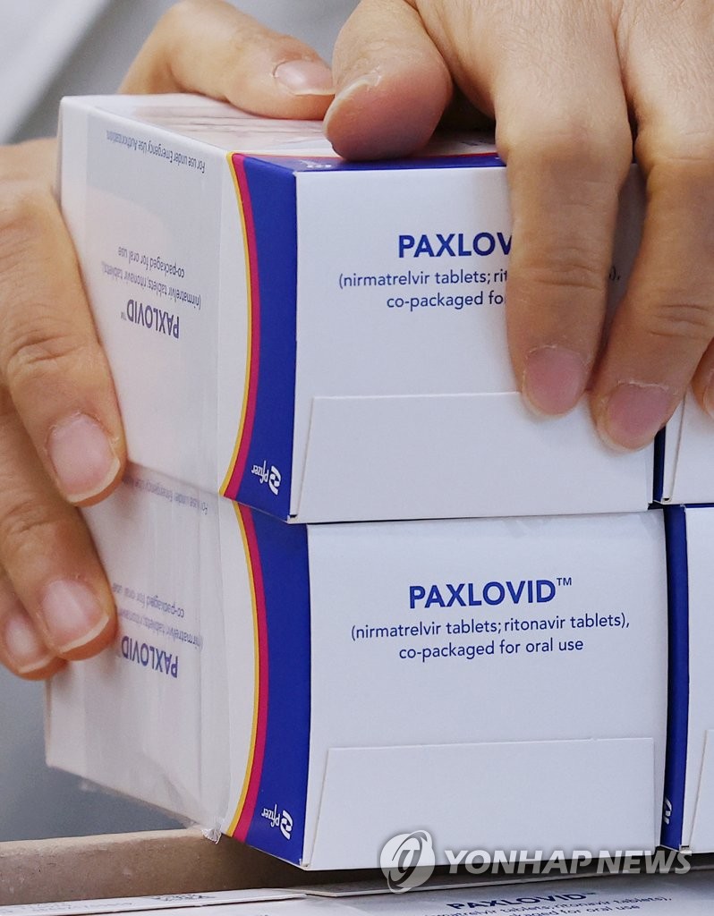 Administration of COVID-19 treatment pills Administration of COVID-19 treatment pills