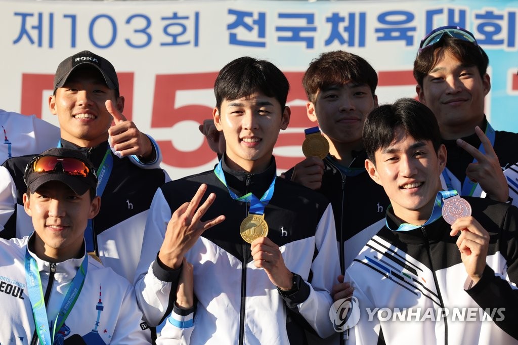 전웅태 '3관왕'