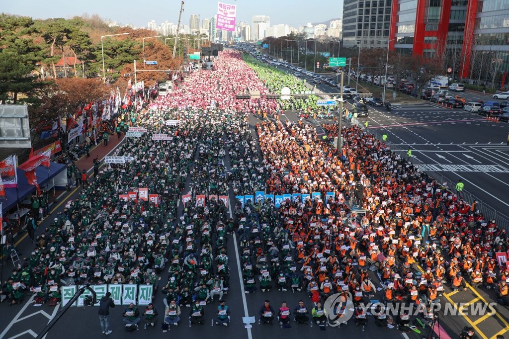 공공부문비정규직 노동자들의 외침