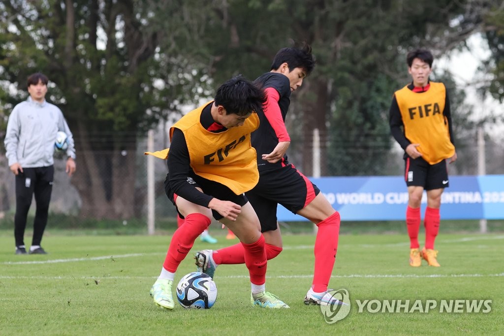 U20 4강전 D-1, 훈련 돌입