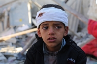 "이스라엘 정밀 유도탄에 난민촌서 놀던 아이들 희생 가능성"