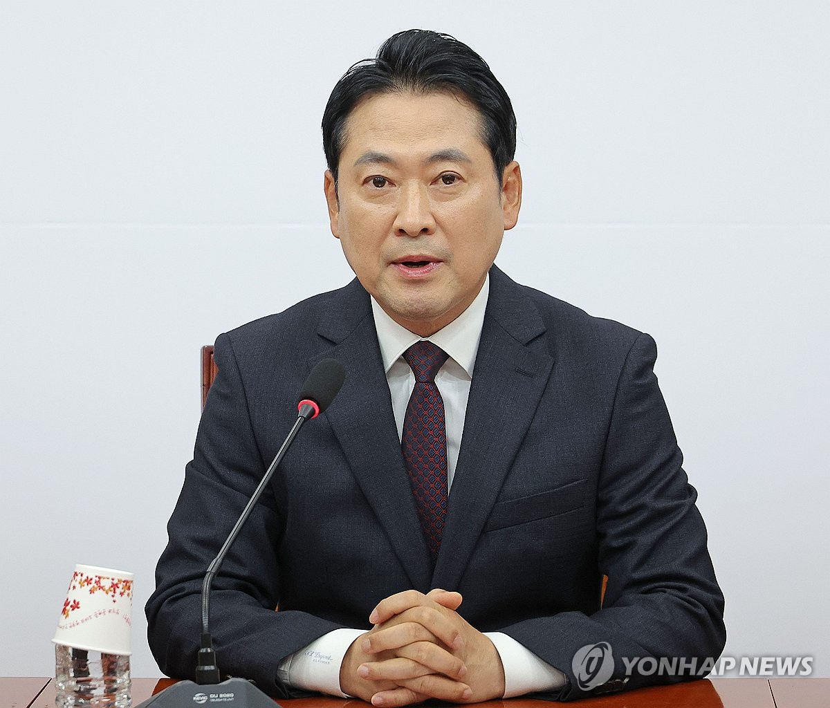 기자간담회 연 장동혁 대표