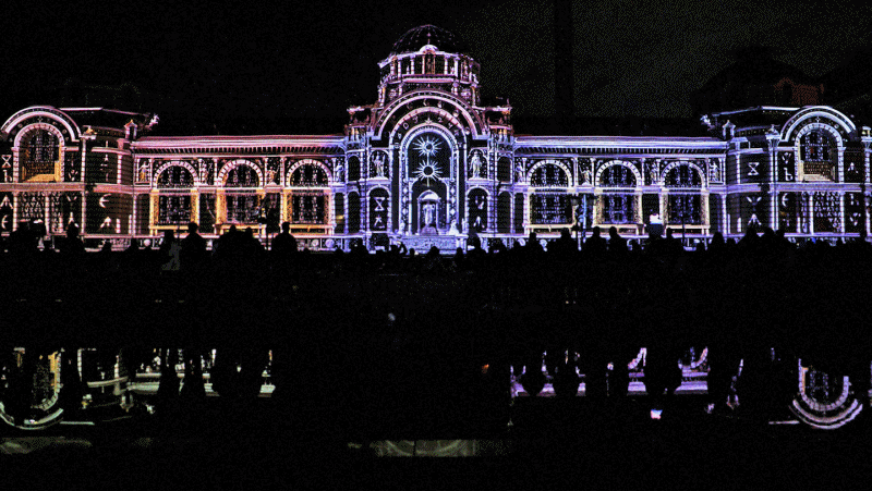 '상상의 세계로'…불가리아 소피아 국립미술관 '루나 빛의 축제'