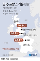 [그래픽] 영국 사상 최고 기온 기록