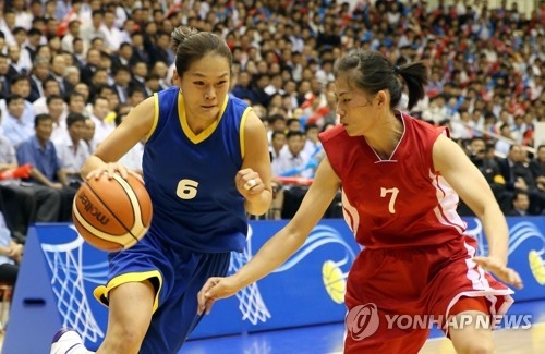 منتخبات الكوريتين للرجال والنساء تتشاطران الفوز بمنافسات السلة في بيونغ يانغ