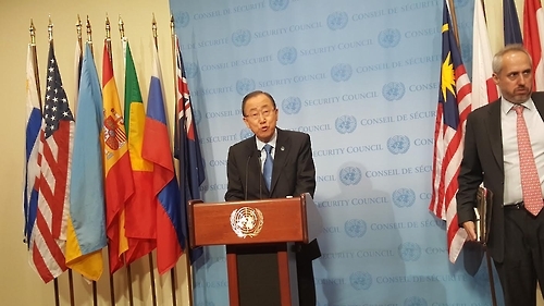 (LEAD) U.N. chief condemns N.K. nuclear tests, calls for Security Council to take 'appropriate action' - 1