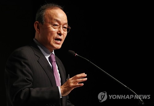 Former South Korean foreign minister Song Min-soon (Yonhap file photo)