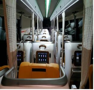 A file photo of Chunil Express Co.'s 21-seat premium express bus (Yonhap)