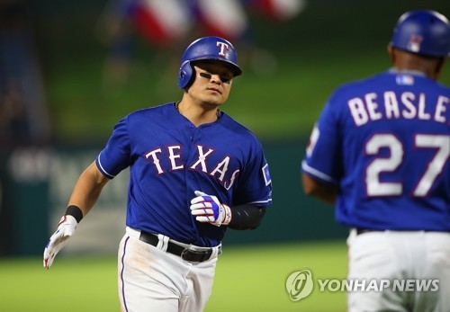 Rangers' Choo Shin-soo extends hitting streak to 12 with home run