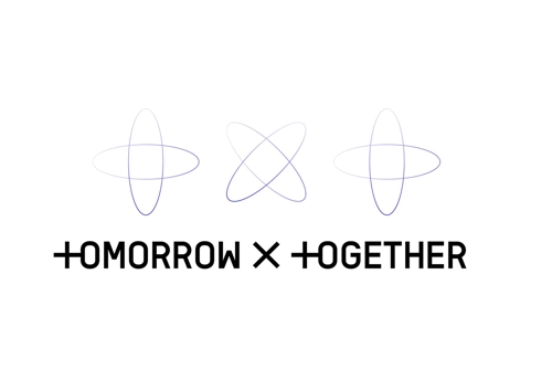 This logo for Big Hit Entertainment's new boy band, Tomorrow X Together, was provided by the management agency. (Yonhap)