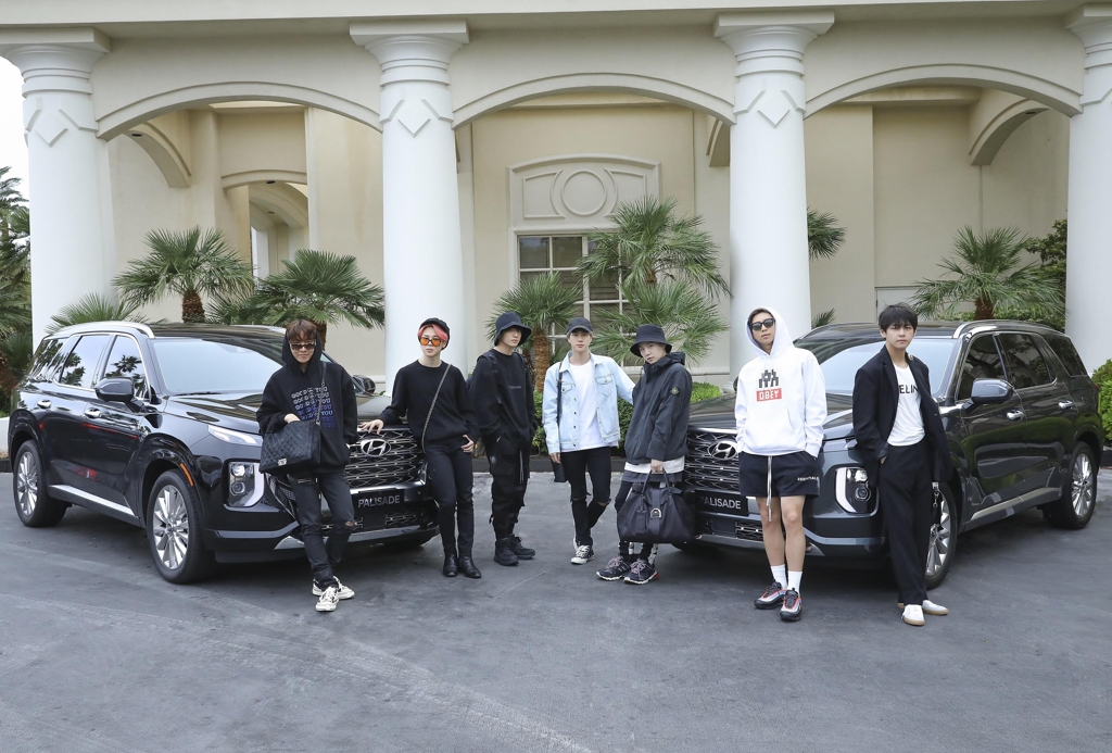 Hyundai Palisade to accompany BTS in Riyadh