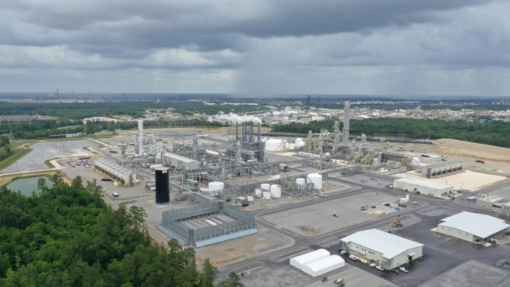 Lotte Chemical's U.S. plant in Louisiana (Yonhap)