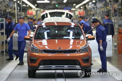 (LEAD) Hyundai to suspend plants in Russia and Turkey amid virus woes