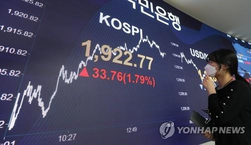 (LEAD) Seoul stocks rebound 1.8 pct on stimulus hopes, eased virus woes