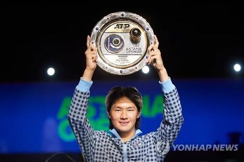 Kwon Soon-woo rises to 57th in world tennis rankings after first ATP Tour title