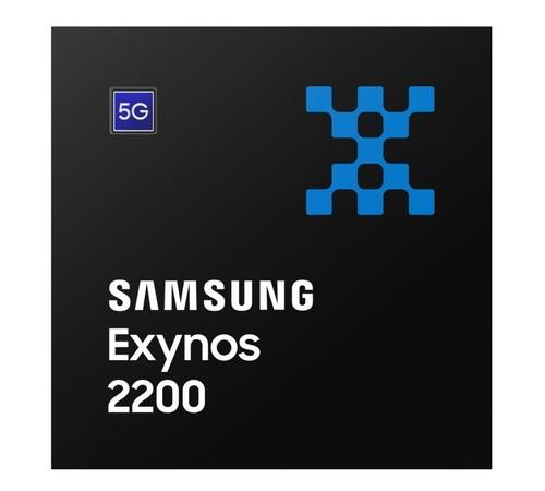 The image provided by Samsung Electronics Co. on Jan. 18, 2022, shows its new mobile application process, the Exynos 2200. (PHOTO NOT FOR SALE) (Yonhap)