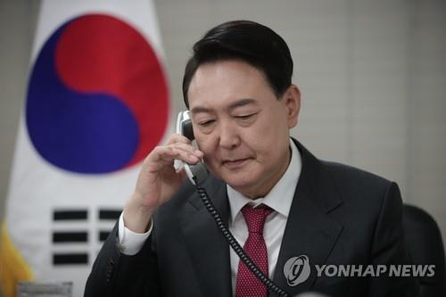 This photo provided by the People Power Party shows President-elect Yoon Suk-yeol. (PHOTO NOT FOR SALE) (Yonhap)