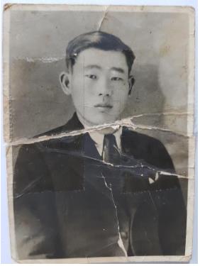 Shown in this photo released by the Ministry of National Defense is late Pvt. Kim Hak-soo, who was killed during the 1950-53 Korean War. (PHOTO NOT FOR SALE) (Yonhap)