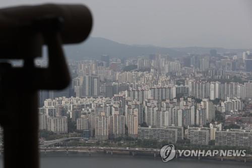 This photo taken May 19, 2022, shows apartment complexes in Seoul.