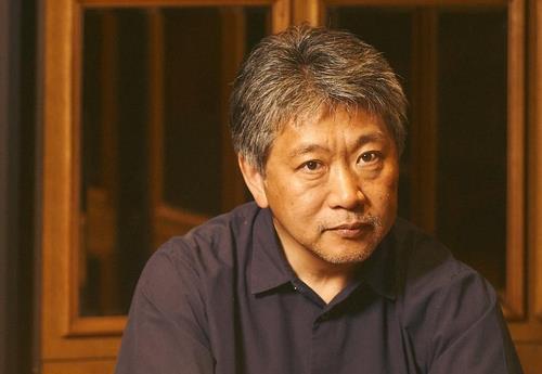 This photo provided by CJ ENM shows Japanese director Hirokazu Kore-eda of the Korean film "Broker." (PHOTO NOT FOR SALE) (Yonhap)