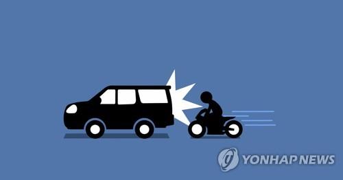 . soldier fined in hit-and-run motorcycle accident | Yonhap News Agency
