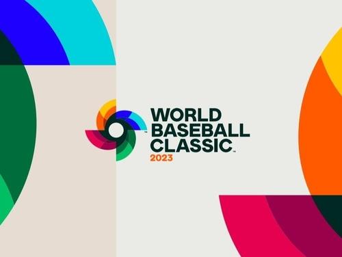 This file image provided by the World Baseball Softball Confederation on July 8, 2022, shows the logo for the 2023 World Baseball Classic. (PHOTO NOT FOR SALE) (Yonhap)