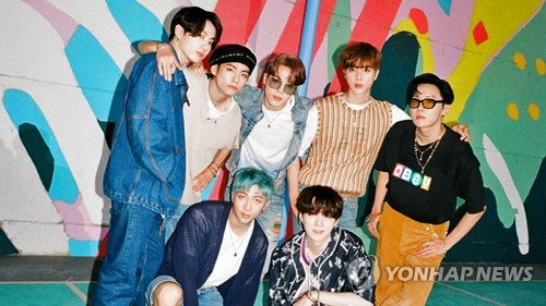 A photo of K-pop superband BTS, provided by Big Hit Music (PHOTO NOT FOR SALE) (Yonhap)