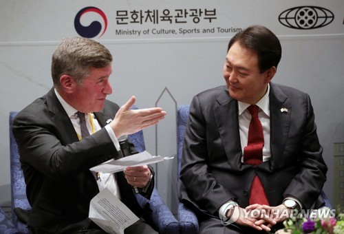 미국 지도자.  한국 영상 콘텐츠 업계, 워싱턴 포럼 참석