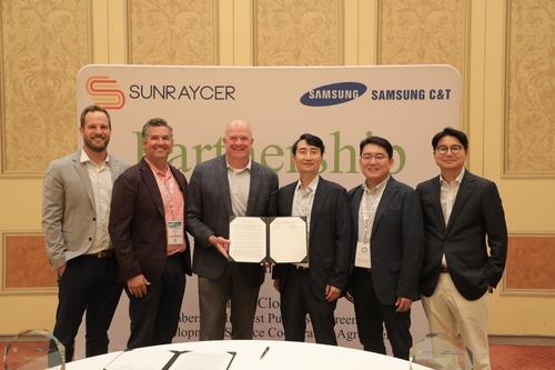 Samsung C&T inks deal to sell solar farms, ESSs in Texas