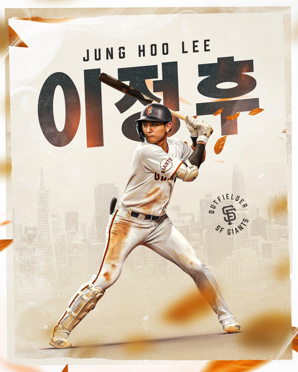 (LEAD) San Francisco Giants announce 6yr deal with KBO star Lee Junghoo Yonhap News Agency