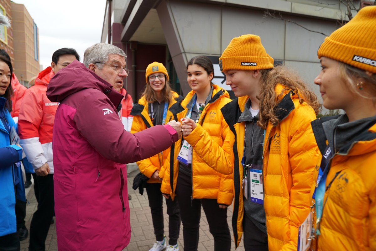 IOC President Bach 'very, very impressed' with athletes' village for