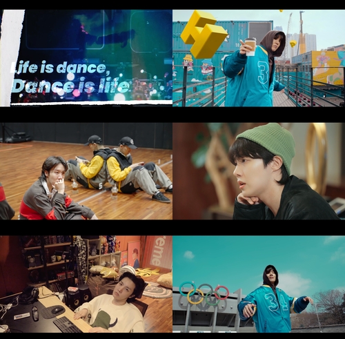 Scenes from the new documentary "Hope on the Street," provided by BigHit Music (PHOTO NOT FOR SALE) (Yonhap)