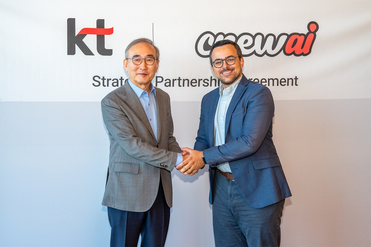 KT partners with U.S. startup for collaboration on AI agent platform expansion in Asia