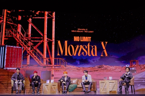 Le boys band Monsta X. (Photo fournie par Starship Entertainment. Revente et archivage interdits)