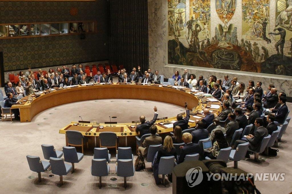 北朝鮮の制裁問題を話し合う国連安全保障理事会（資料写真）＝（ＡＦＰ＝聯合ニュース）