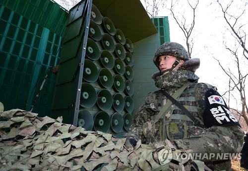 韓国軍が宣伝放送を中止したことから、南北間の軍事的緊張緩和に向けた対話にも弾みがつきそうだ（資料写真）＝２３日、ソウル（聯合ニュース）