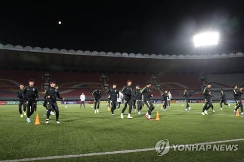 平壌でのＷ杯予選　北朝鮮が韓国に映像提供へ＝録画中継は可能に