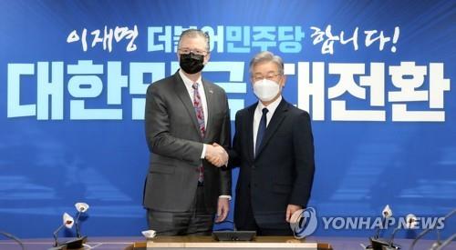 韓米同盟　経済同盟・グローバルパートナーシップに＝韓国与党候補