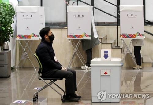韓国大統領選　午前１１時現在の投票率１６％