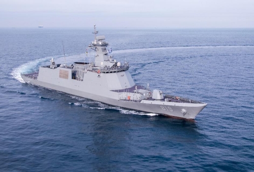 新型護衛艦「春川」が進水式　来年末に海軍引き渡し＝韓国
