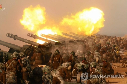 北朝鮮軍「１３０発対応射撃」　韓国に「自重せよ」と警告