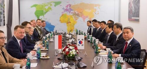韓国・ポーランド国防相会談　ウクライナ支援で「共通認識形成」