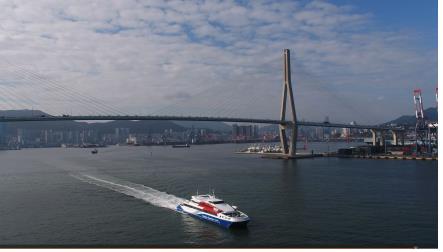 韓国・釜山と対馬を結ぶ高速船　１５日から平日含む週５日運航