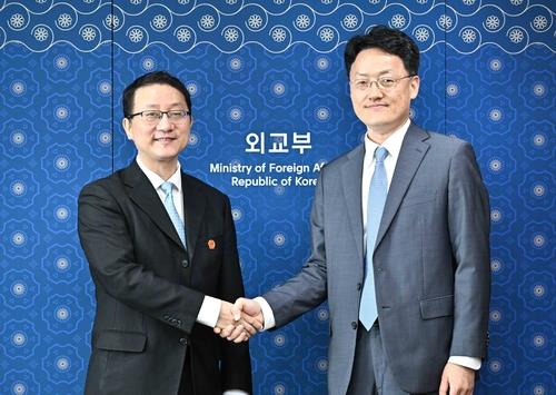 韓国と中国外交当局が局長協議 「率直に議論」＝台湾問題も