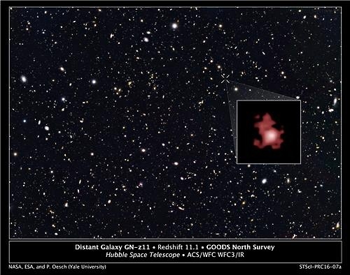허블우주망원경, 빅뱅 4억년 후 생성된 은하 관측 - 3
