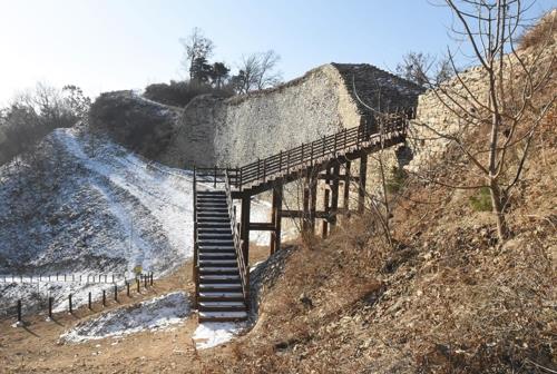 보은 삼년산성서 산불…임야 0.35㏊ 태워