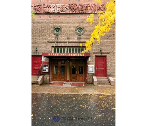 1919년 4월 14∼16일 제1차 한인회의가 열린 미국 필라델피아 리틀극장. 지금은 'Play & Players Theater'란 간판을 내걸고 있다. [독립기념관 제공]