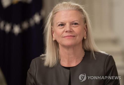  θƼ IBM ȸ  CEO. [AFP=մ ڷ]