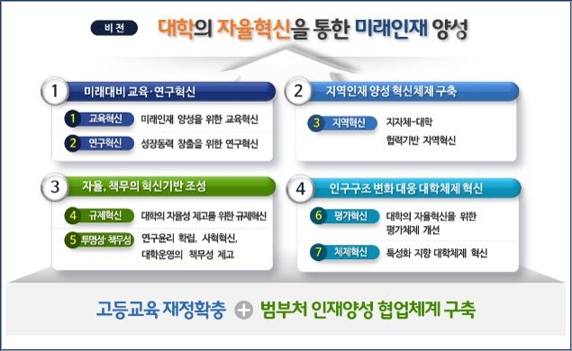대학 혁신 지원 방안